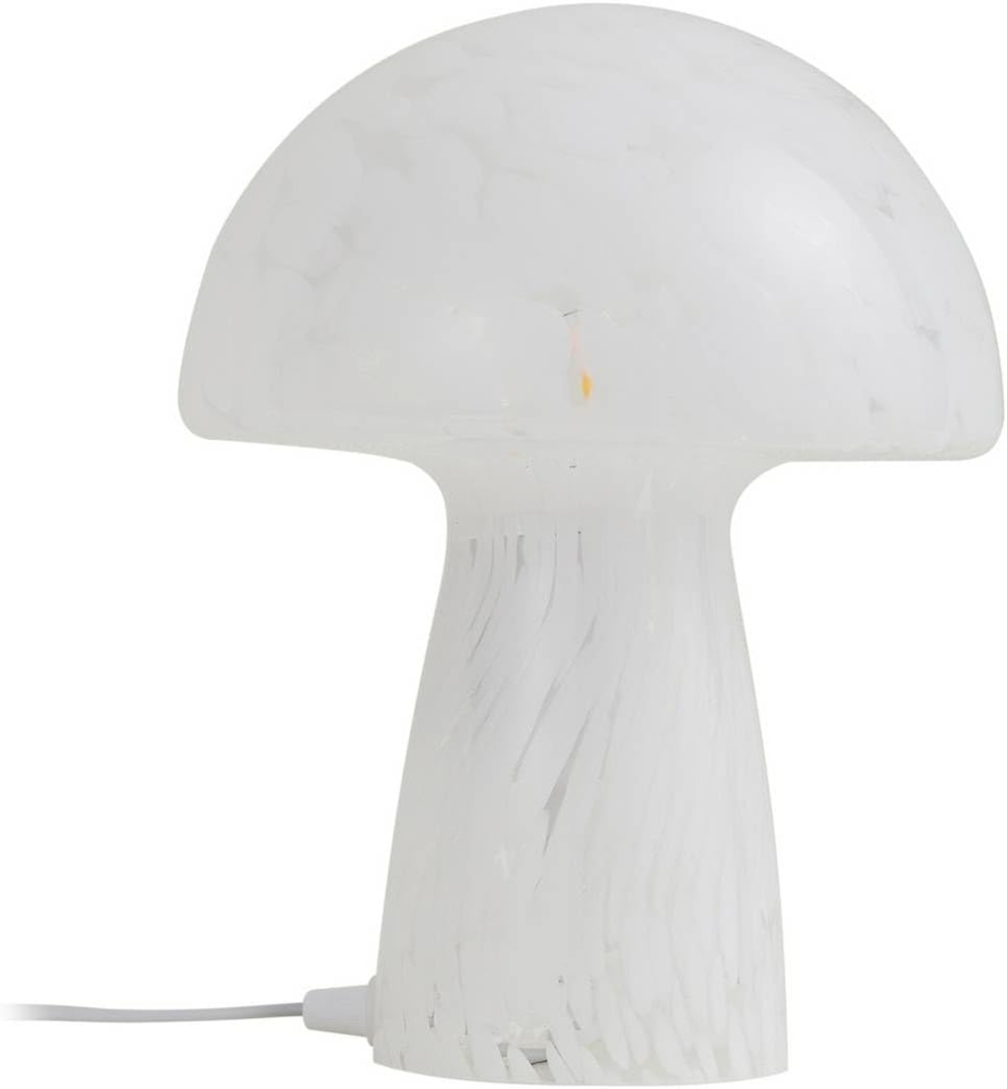 Lindby Tischleuchte Hubi, Glas Weiß IP20, 1 x 15 W LED Bild 1