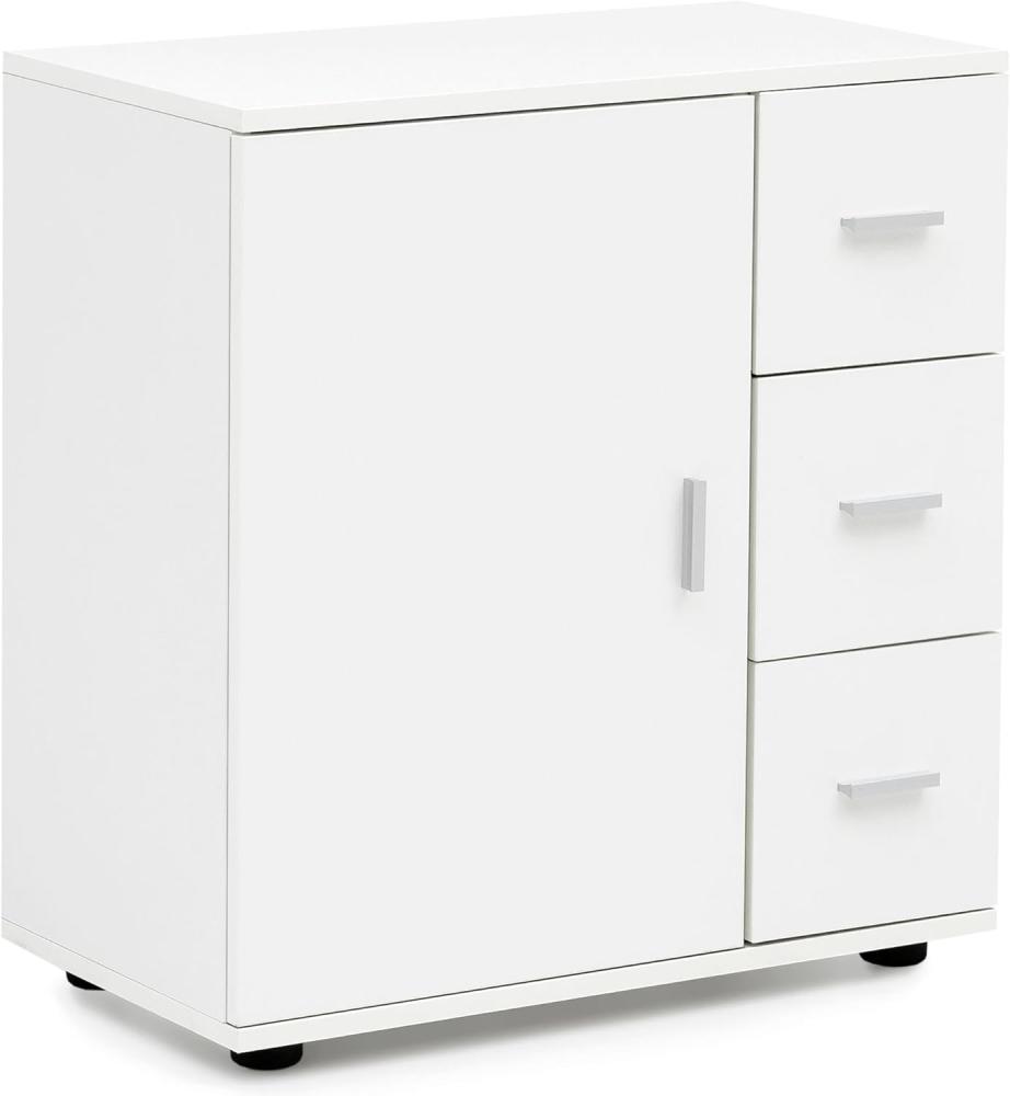 Wohnling Midischrank 'WL5. 877', weiß Bild 1