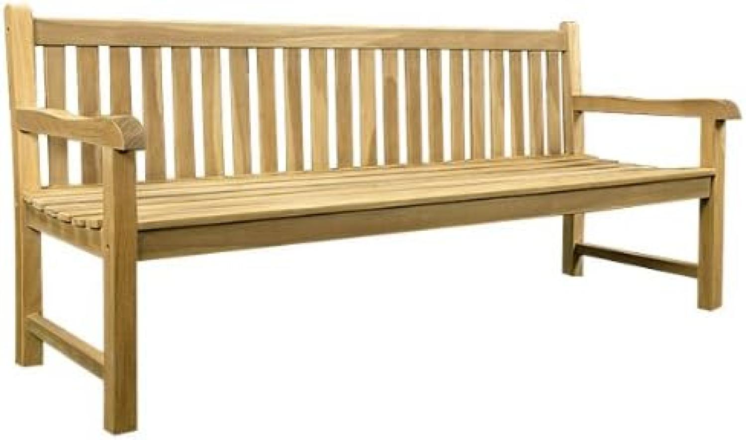 Premium Teak Gartenbank Sitzbank Holzbank Teakbank Parkbank nachhaltig 180cm Bild 1