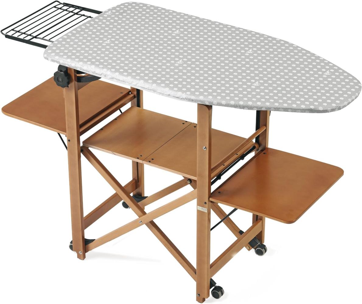 \Arredamenti Italia Bügeltisch BRAVO, Holz - klappbar - Verstellbar - Farbe: Kirsche holz \"\"Ar-It il cuore del legno\"\"\"" Bild 1