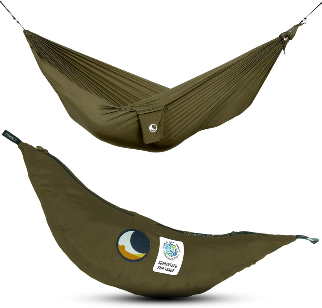 TTTM Hängematte Compact Hammock ONESIZE, dark army Bild 1