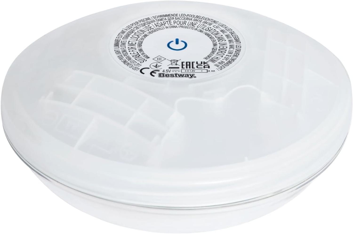 batteriebetriebene, schwimmende LED-Leuchte, Ø 14 cm Bild 1