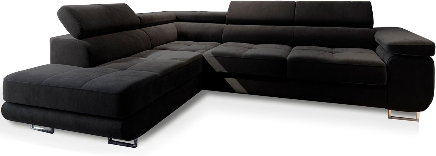 Masseno Ecksofa SELVA mit Schlaffunktion L-Form, Sofa mit Bettkasten Bild 1