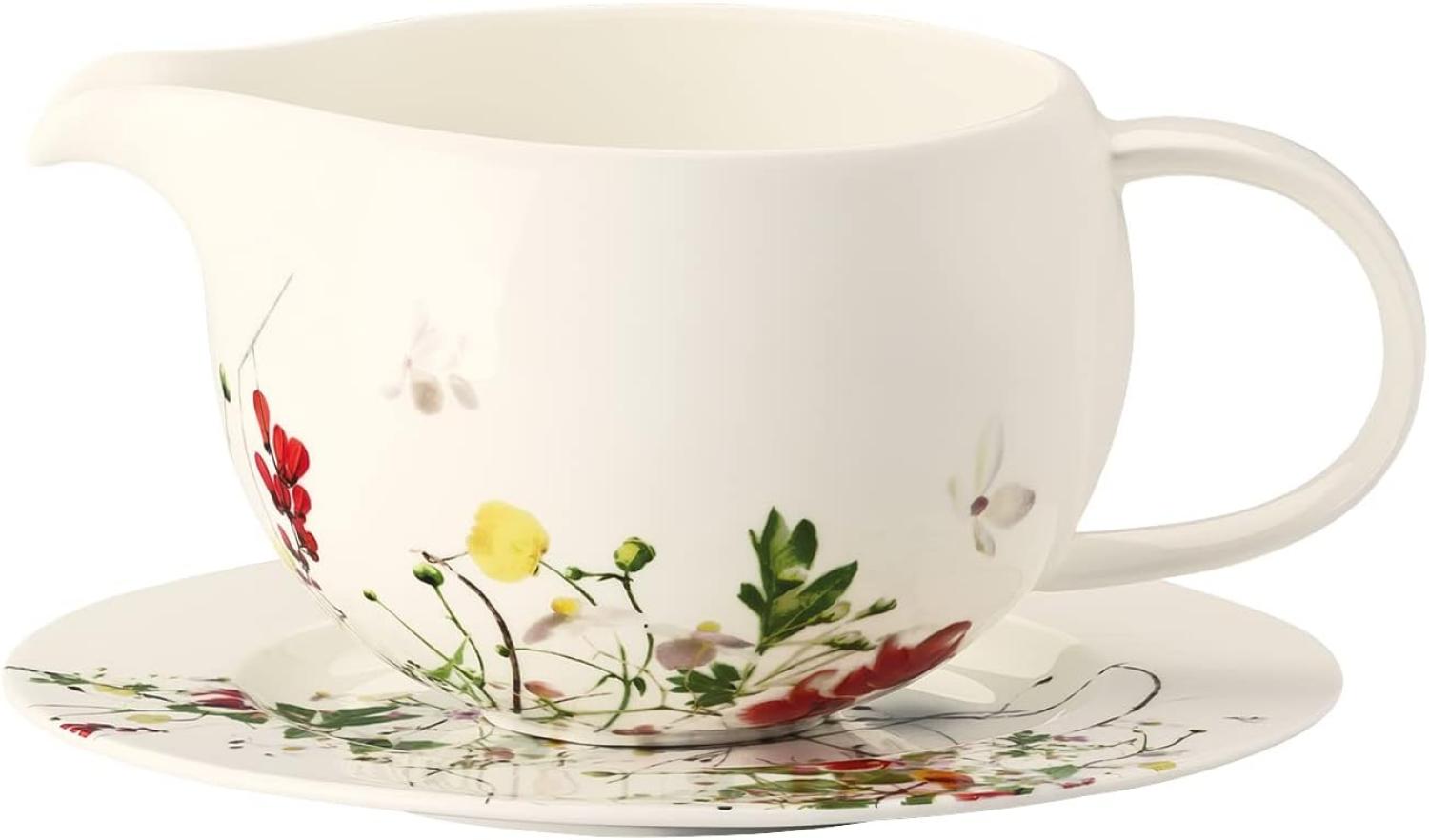 Rosenthal Brillance Fleurs Sauvages Sauciere 2-tlg. Bild 1