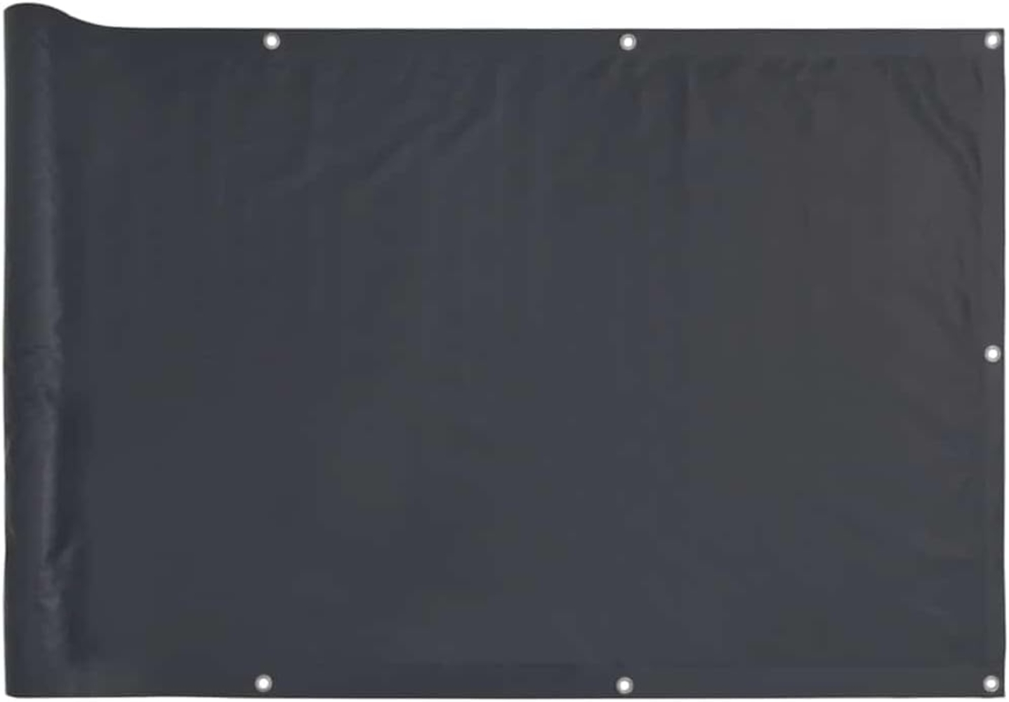 vidaXL Balkon-Sichtschutz Anthrazit 500x90 cm PVC 4005430 Bild 1
