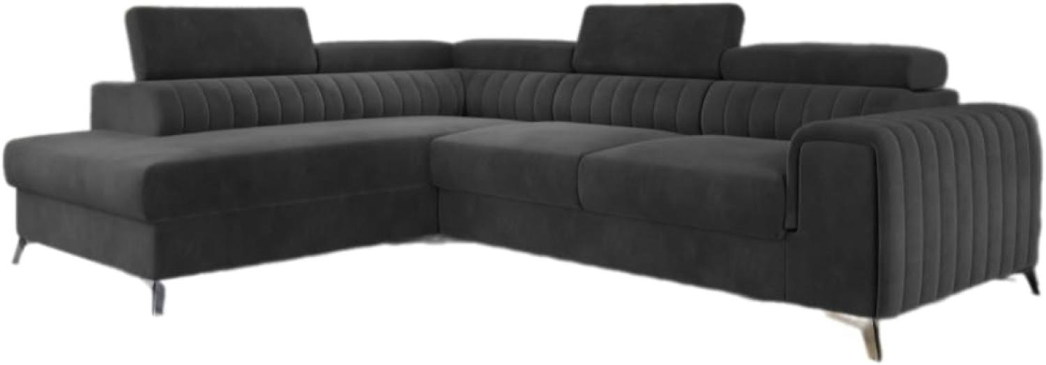 Luxusbetten24 Schlafsofa Designer Sofa Tirenni, mit Schlaf- und Klappfunktion Bild 1