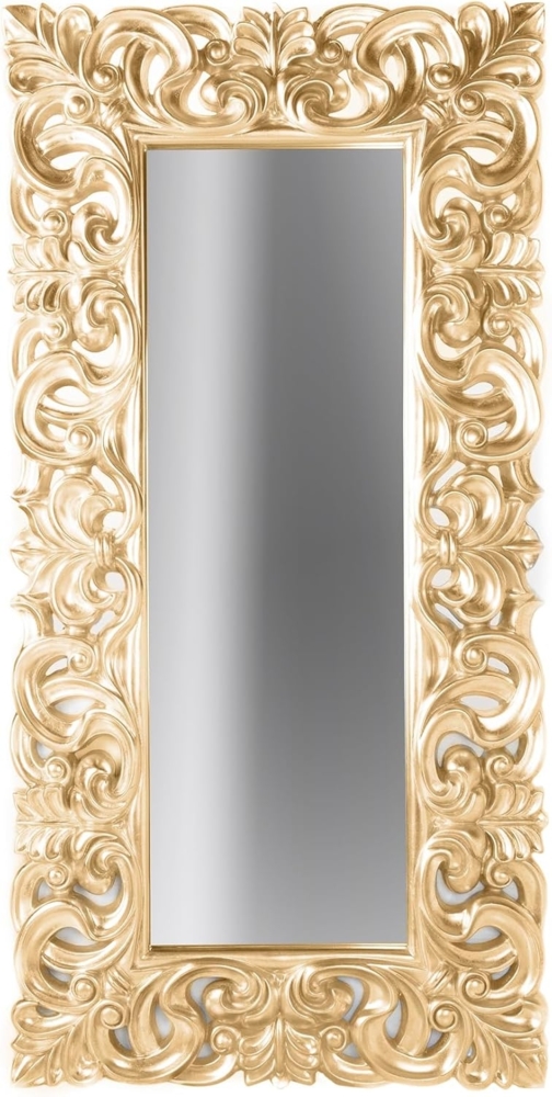 riess-ambiente Wandspiegel VENICE 180x90cm gold (1-St), Wohnzimmer · eckig · mit Rahmen · Barock · Deko Bild 1