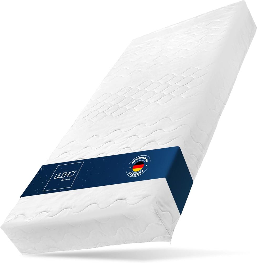 LILENO HOME Matratzenbezug 160x200 cm Reißverschluss - waschbarer Matratzenschoner aus Microfaser ideal für Allergiker - extra weicher Schonbezug für Matratzen (rundum) Höhe 14-16 cm Bild 1