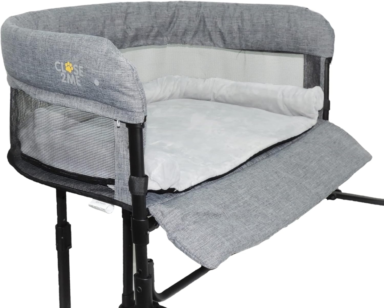 Eichhorn Kinderwagen Tierbett Close2Me HAPPY - Beistellbett für Hund und Katze bis 12 kg, - mit oder ohne Haustiertreppe bestellbar Bild 1