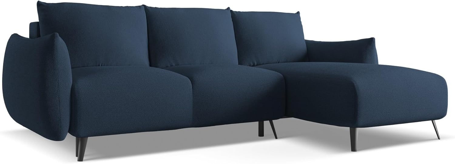 Ecksofa mit Schlaffunktion Rechts Malie in Strukturstoff Bild 1