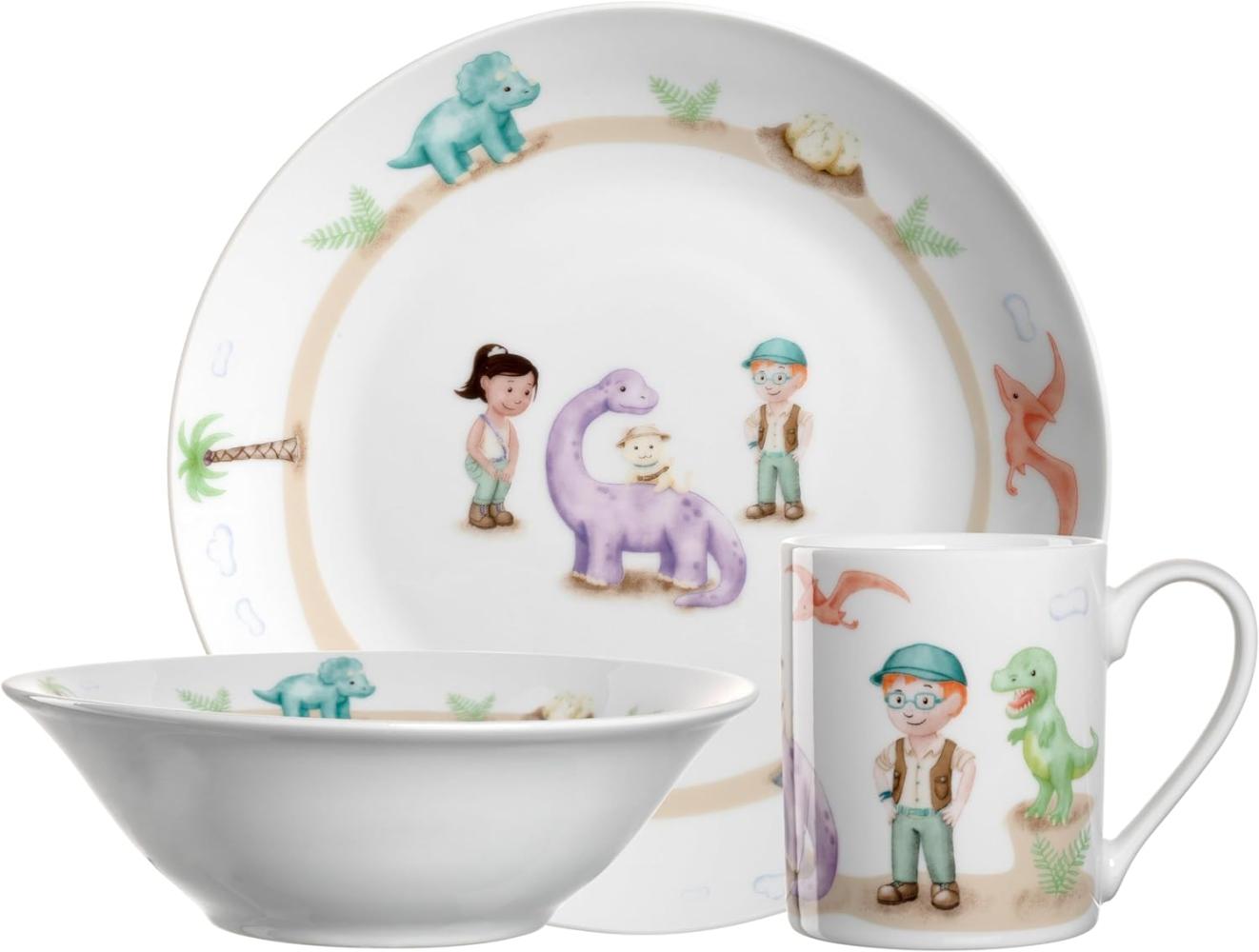 Leonardo BAMBINI Avventura Kindergeschirr Set 3-teilig Dino Bild 1