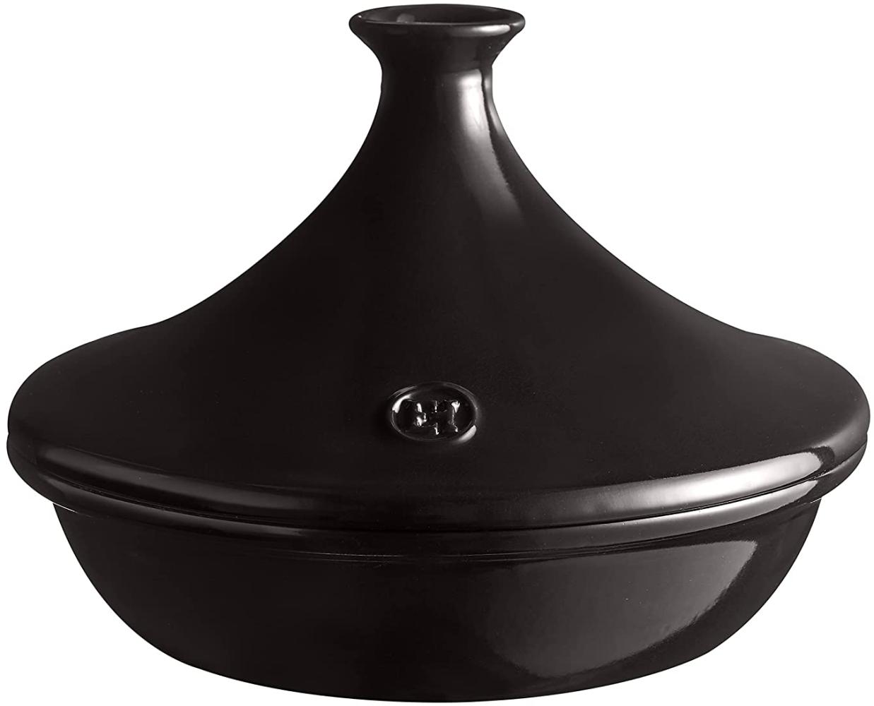 Emile Henry 799. 532 Kohle Keramik Tajine E-Box Ø320mm Bild 1