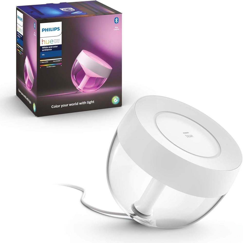 Philips Hue Iris Tischleuchte - BT - Weiss Bild 1