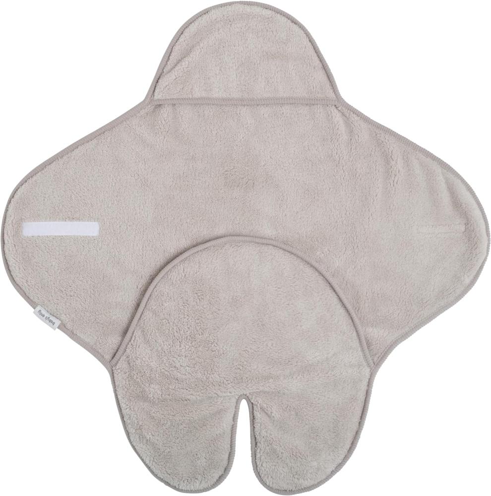 Baby´s Only Kapuzendecke mit Füßen Cozy urban taupe Grau Bild 1