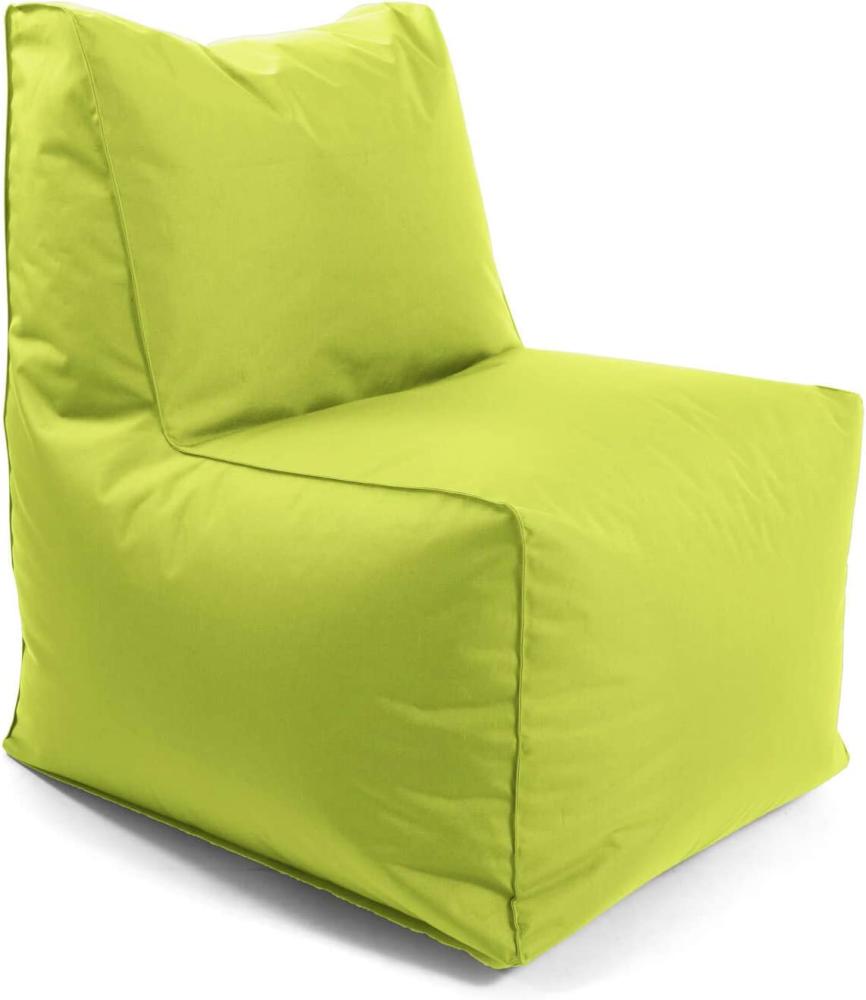 mokebo Sitzsack Der Ruhepol Sitzmodell limette Bild 1