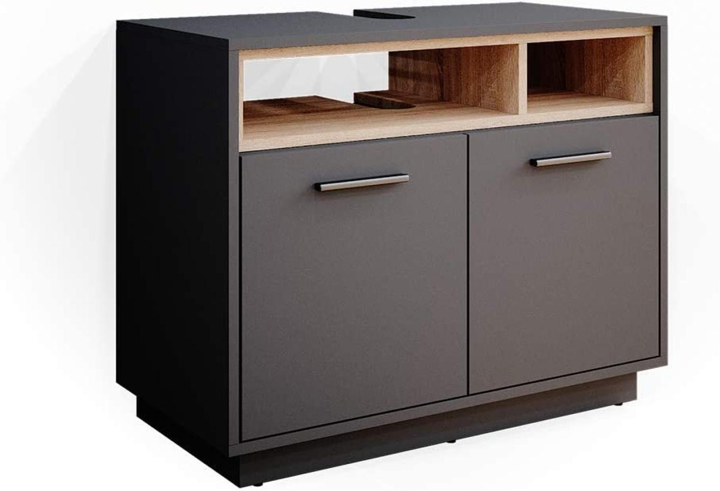 Vicco Waschtischunterschrank Waschbeckenunterschrank Waschtisch Beatrice 80cm Bild 1