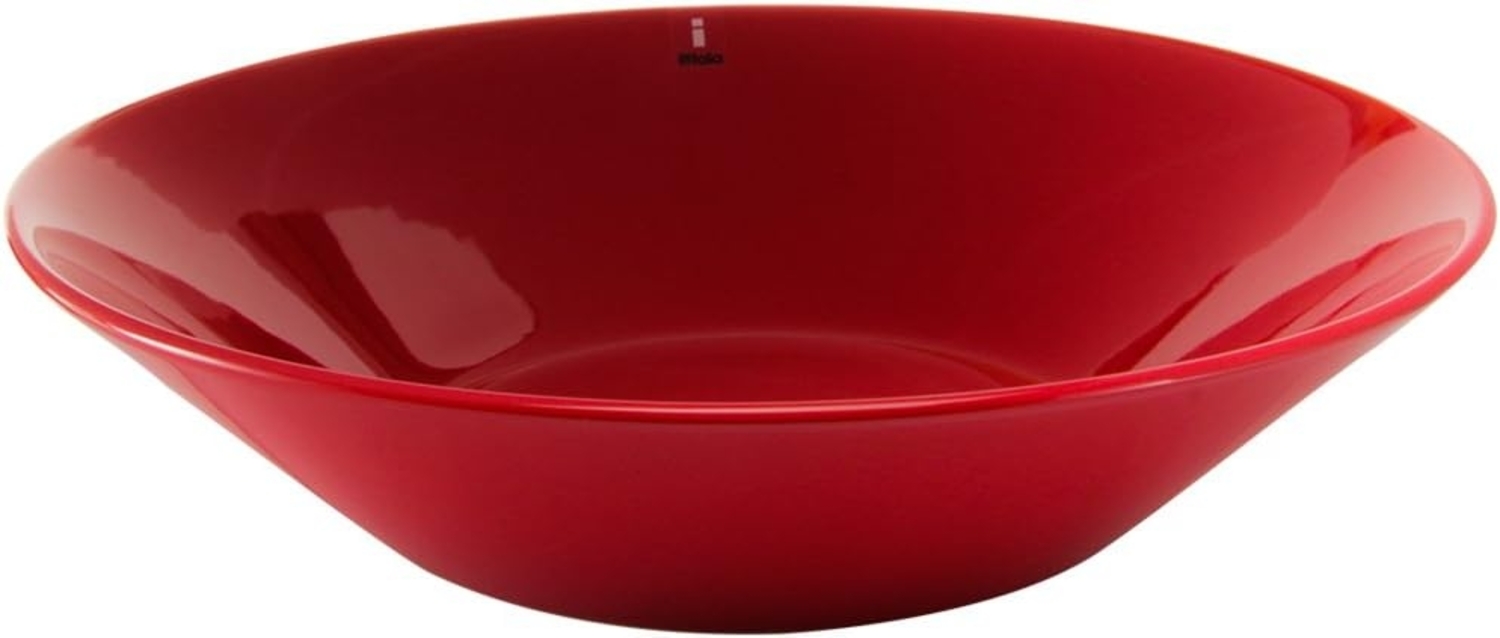 ittala Teema plate deep 21cm red 1006010 Bild 1