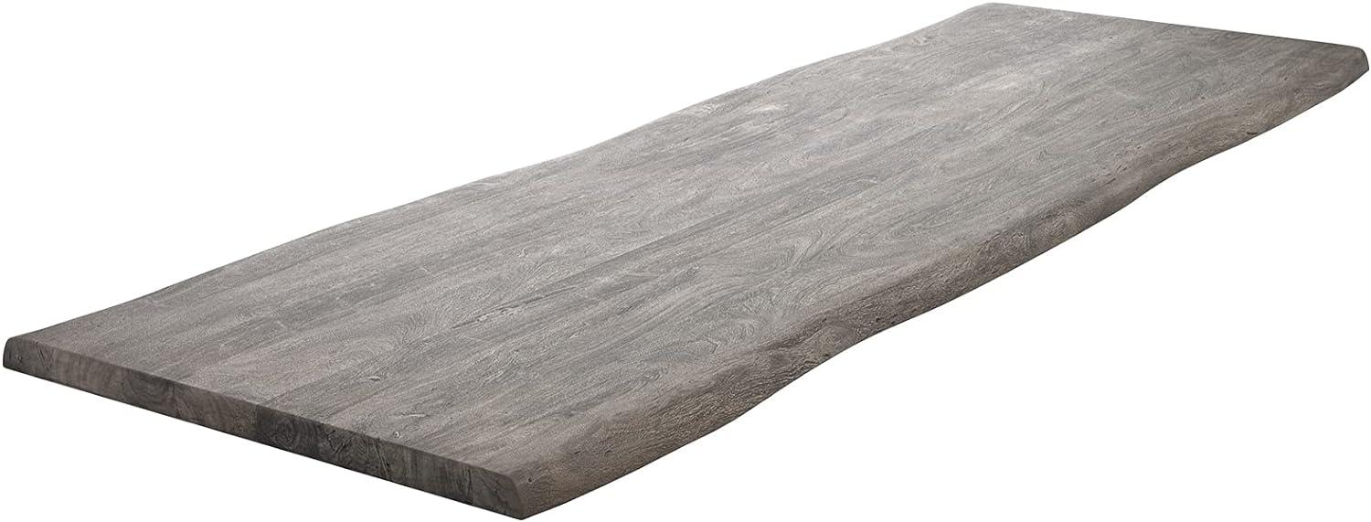 Tischplatte Edge Akazie Platin 300x100cm XL Live-Edge Bild 1