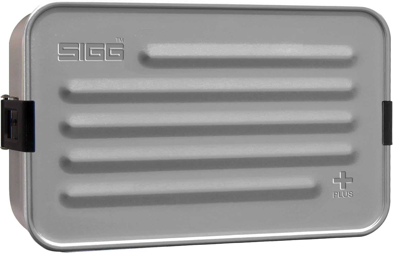 SIGG 86980 METAL BOX PLUS L ALU ~Brotdose mit praktischem Einsatz für unterwegs Bild 1