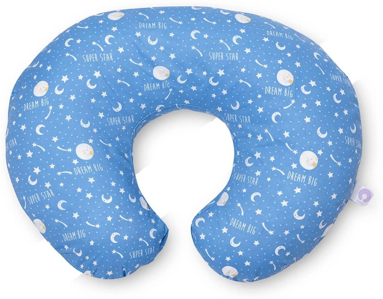 Chicco Boppy Stillkissen mit Baumwollbezug, moon and stars Bild 1