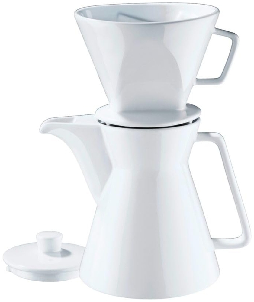 Kaffeekanne mit Filter Porzellan 1L cilio VIENNA 106060 Bild 1