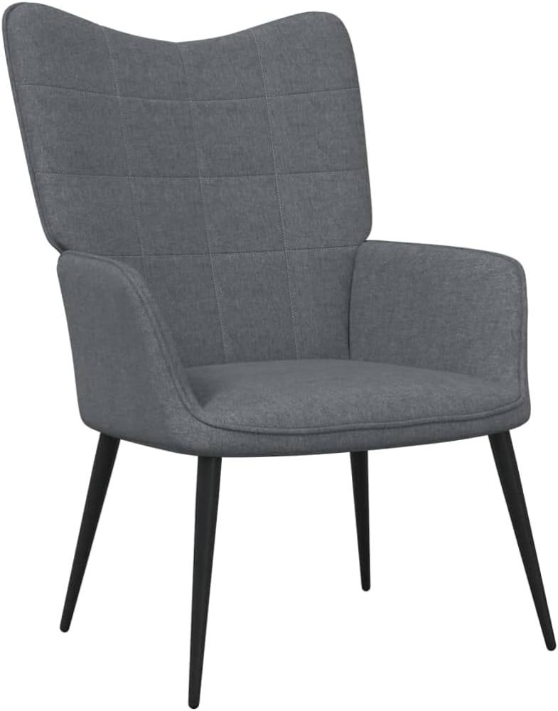 vidaXL Relaxsessel Dunkelgrau Stoff [327942] Bild 1