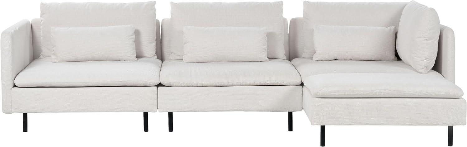 Modulsofa EGERIS Helles Beige Linksseitig Bild 1