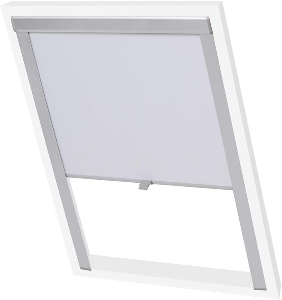 vidaXL Verdunkelungsrollo Weiß U08/808 131289 Bild 1