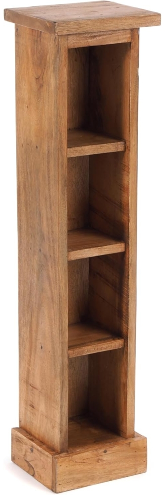 DESIGN DELIGHTS CD-Regal HOLZ CD REGAL "CD TOWER", 76cm(H), Holzregal, CD Rack mit 4 Fächern Bild 1