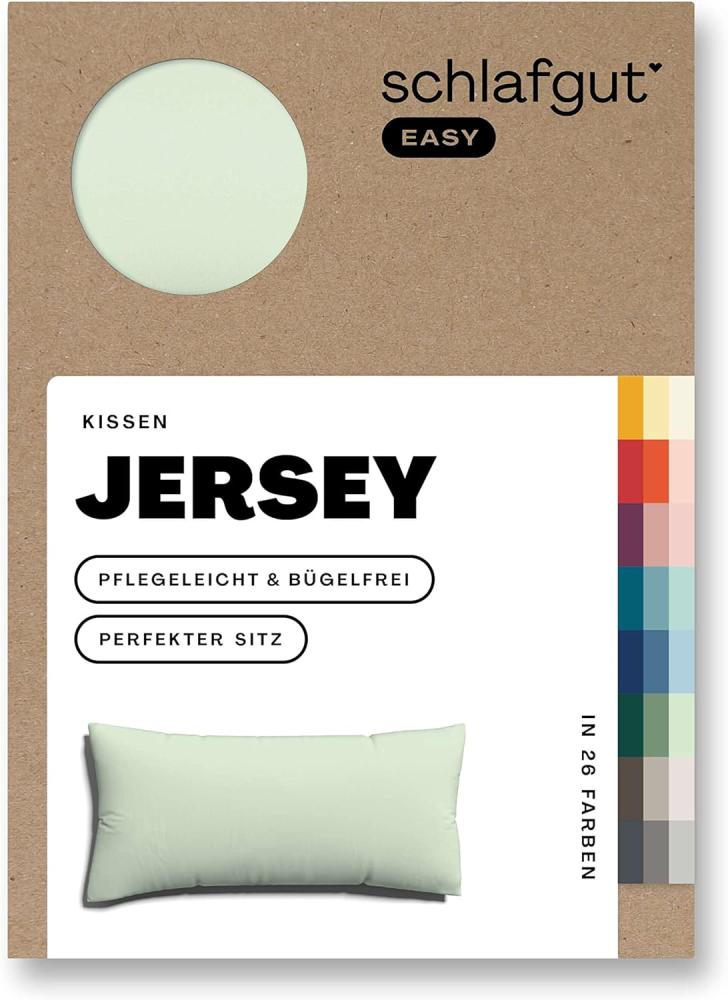 Schlafgut Kissenbezug EASY Jersey, (1 Stück), Kissenhülle mit Reißverschluss, weich und saugfähig, Kissenbezug Bild 1