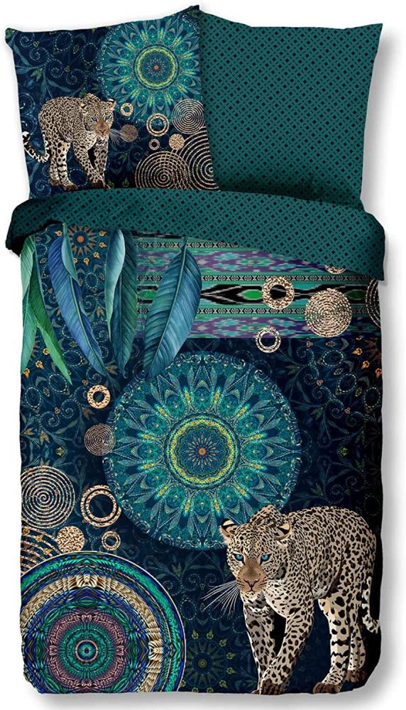 HIP Mako Satin Bettwäsche 2 teilig Bettbezug 135x200 cm Kopfkissenbezug 80x80 cm Imena 6675.99.08 Multi Bild 1