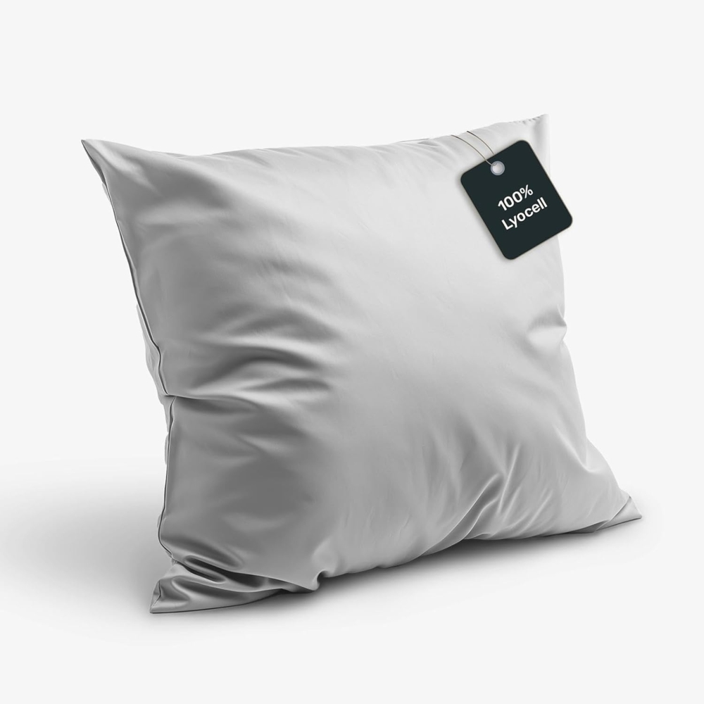 twenty:three® Kissenbezug Lyocell Kissenbezug Light Gray, Atmungsaktiv, Ultraweich, 100% TENCEL™ Lyocell, 40 x 40 Bild 1