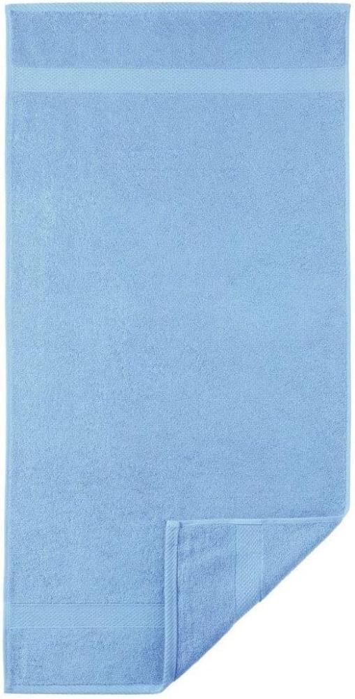 Diamant Handtuch 50x100cm hellblau 450g/m² 100% Baumwolle Bild 1