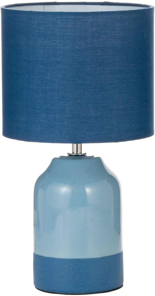 Pauleen Tischleuchte Sandy Glow max. 20W 230V Stoffschirm Keramik, ohne Leuchtmittel, Stoffschirm, Keramik, E14 - Lieferumfang ohne Leuchtmittel Bild 1