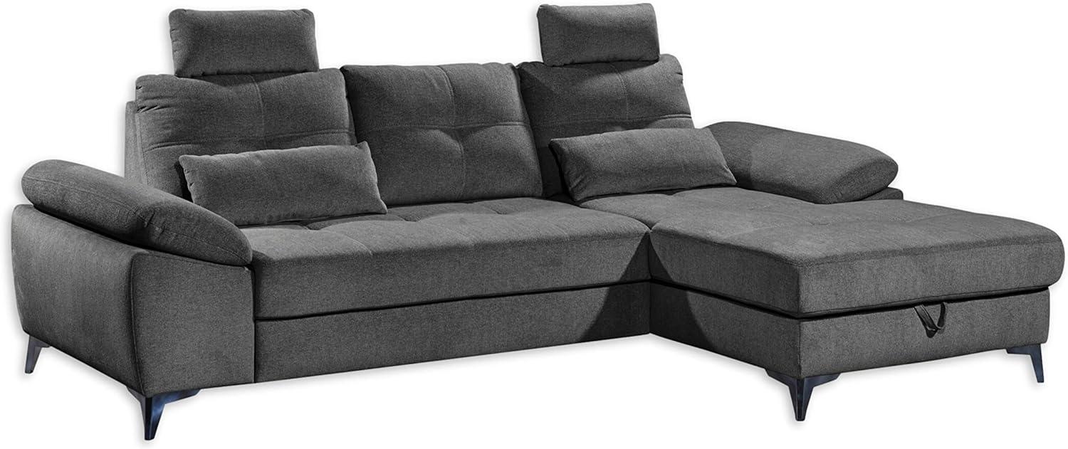 Luxuriöses Ecksofa Auckland mit Schlaffunktion und Bettkasten von Ed Exciting Design Bild 1