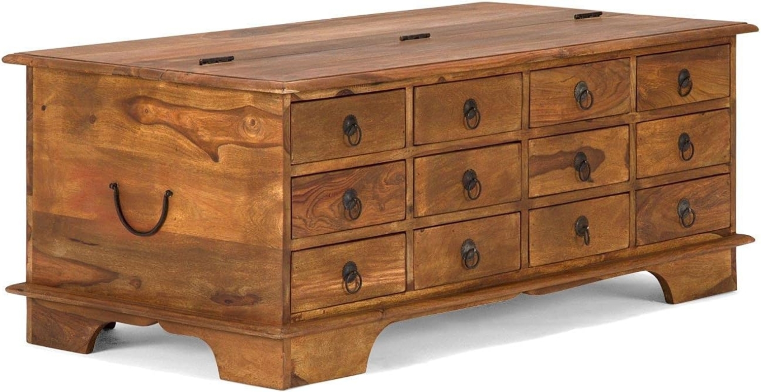 Couchtisch Truhe Merlin II Palisander Bild 1