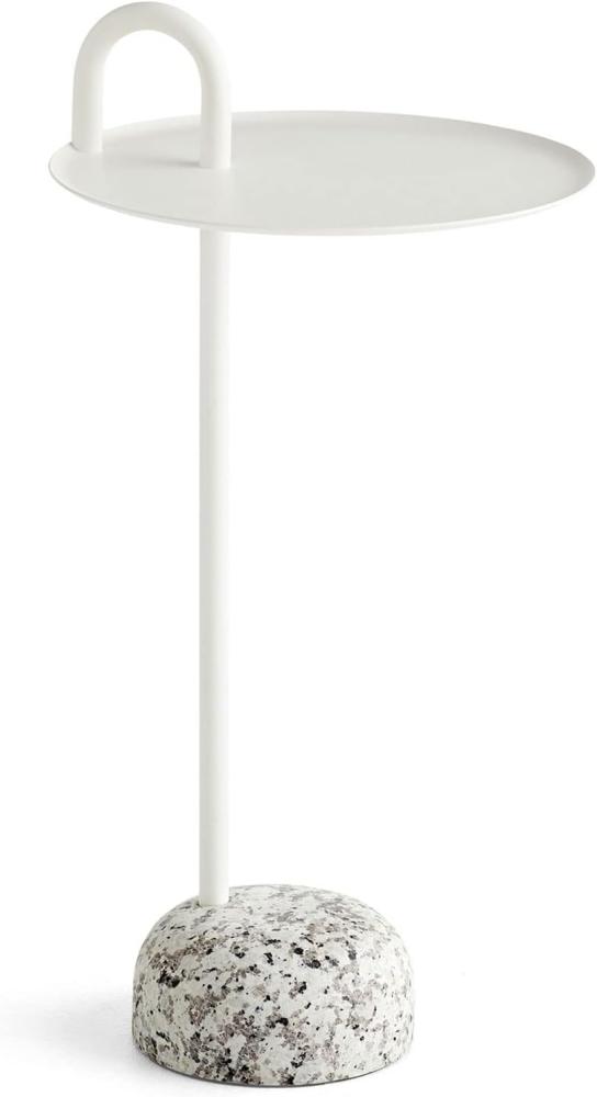 HAY Bowler Beistelltisch, Stahl, Creme, 70,5 cm Bild 1