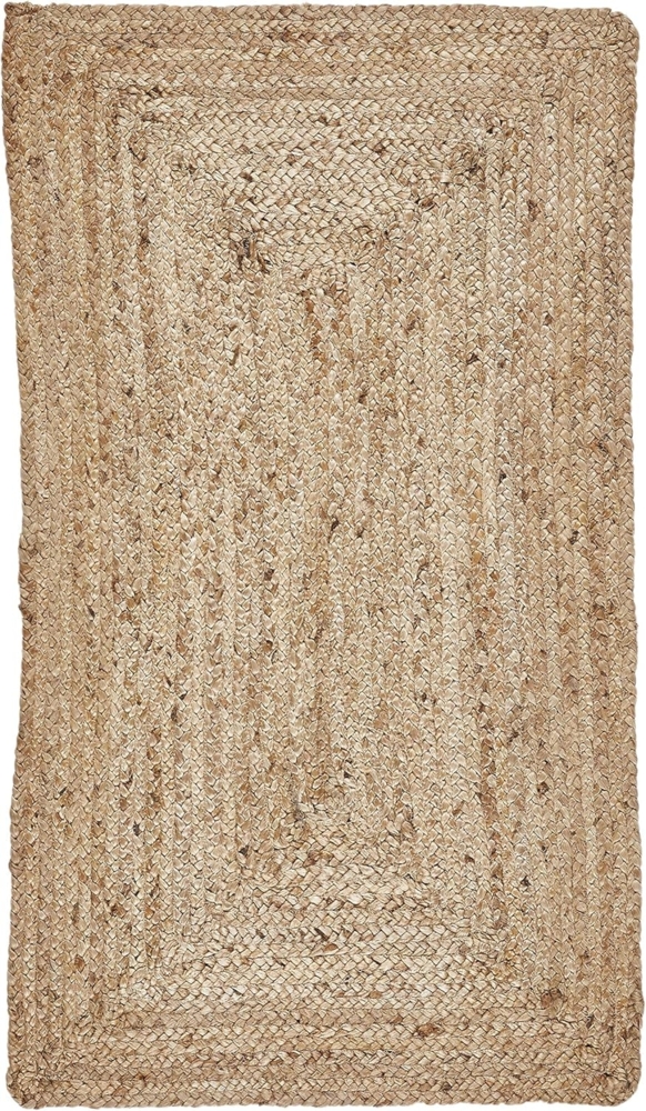 LUXOR living Teppich Salo, rechteckig, Höhe: 6 mm, Juteteppich, handgeflochten, Flecht Design, 100% Naturfaser Bild 1