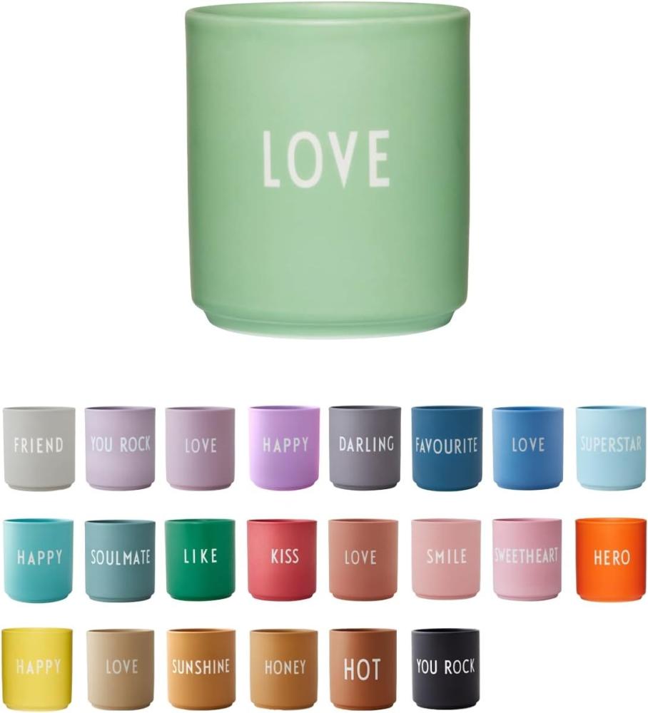 Design Letters Becher Favourite Cup Love Green Bliss 10101002GRNBLLOVE Bild 1