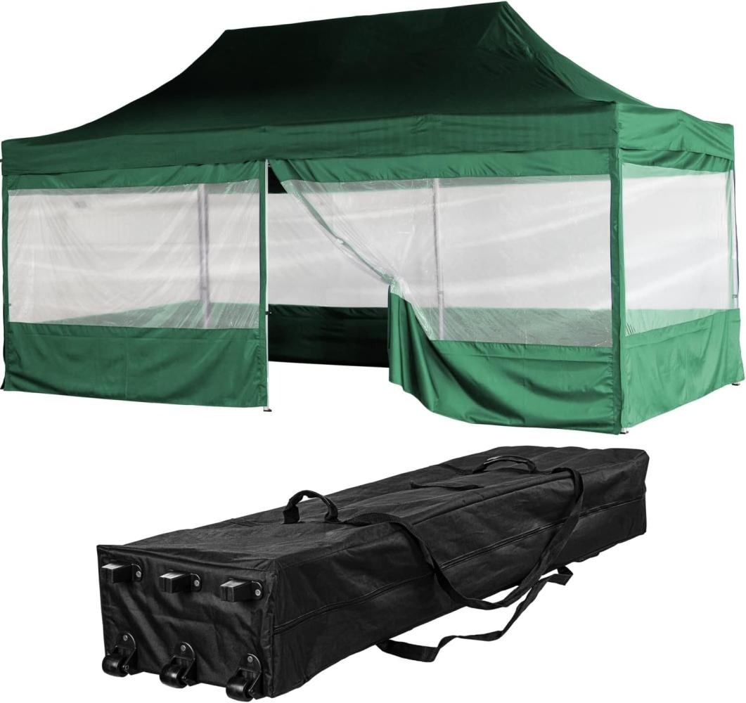 INSTENT® Faltpavillon grün, 3x6 m Bild 1