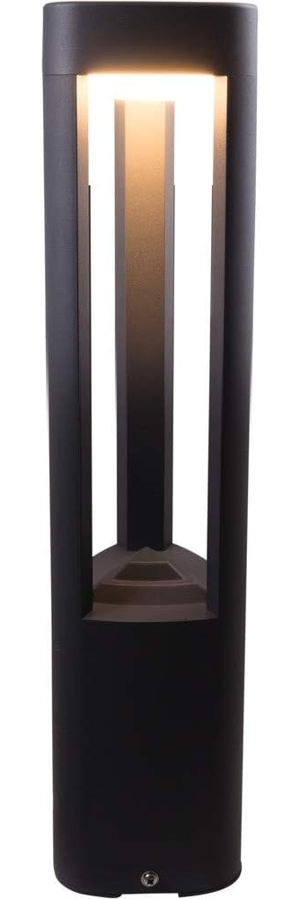 Heitronic Nr. 500047-HE Outdoor LED Sockelleuchte Maryland anthrazit IP54 3000K 50cm Bild 1