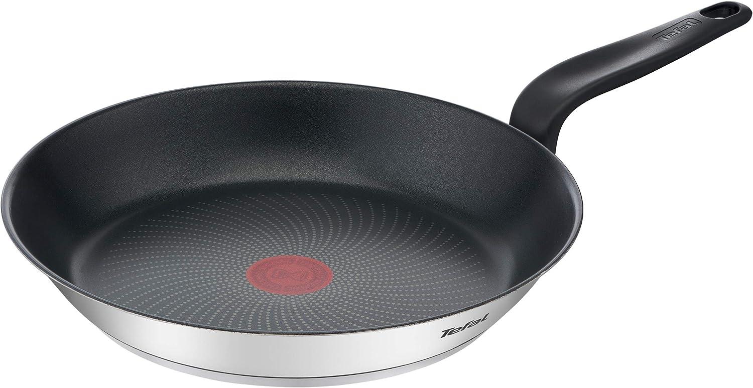 Tefal Primary Edelstahl Pfanne Ø28 Titanium-Antihaftbeschichtung Bratpfanne Bild 1