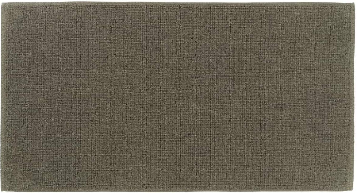 Blomus PIANA Badematte, Badezimmermatte, Fußmatte, Baumwolle, Tarmac, 100 x 50 cm, 69140 Bild 1