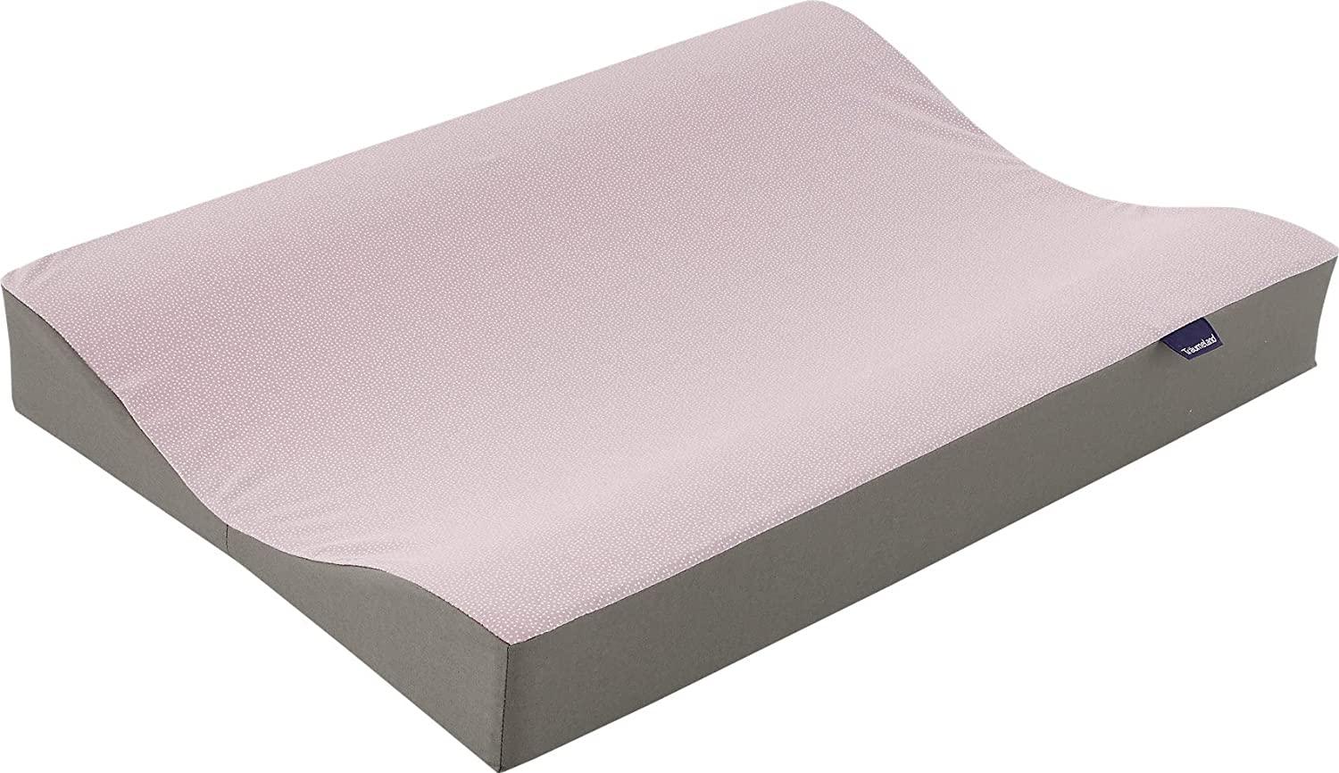 Träumeland Wickelmulde 50x70 cm PVC-frei Punkte rosa Bild 1