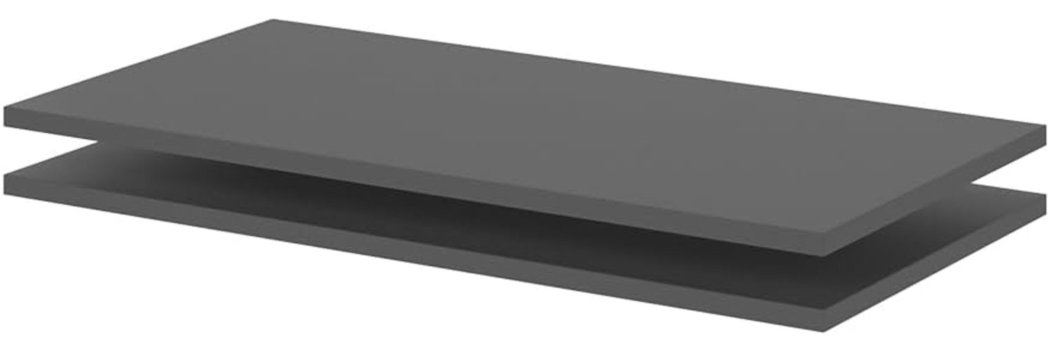 Einlegeboden Claus Anthrazit 2er Set Vicco Bild 1