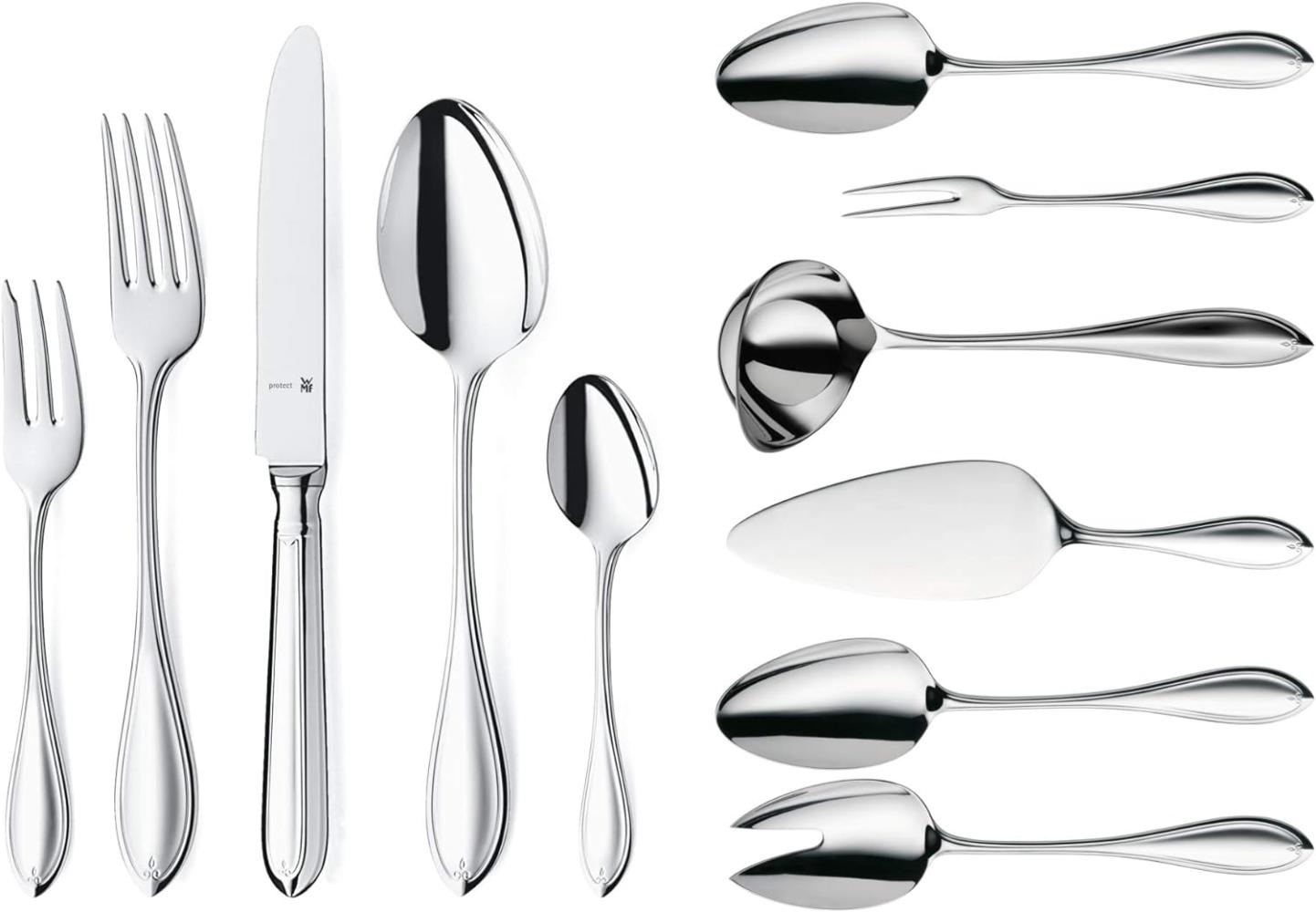 WMF Premiere Besteck-Set, 66-teilig, Edelstahl silber Bild 1