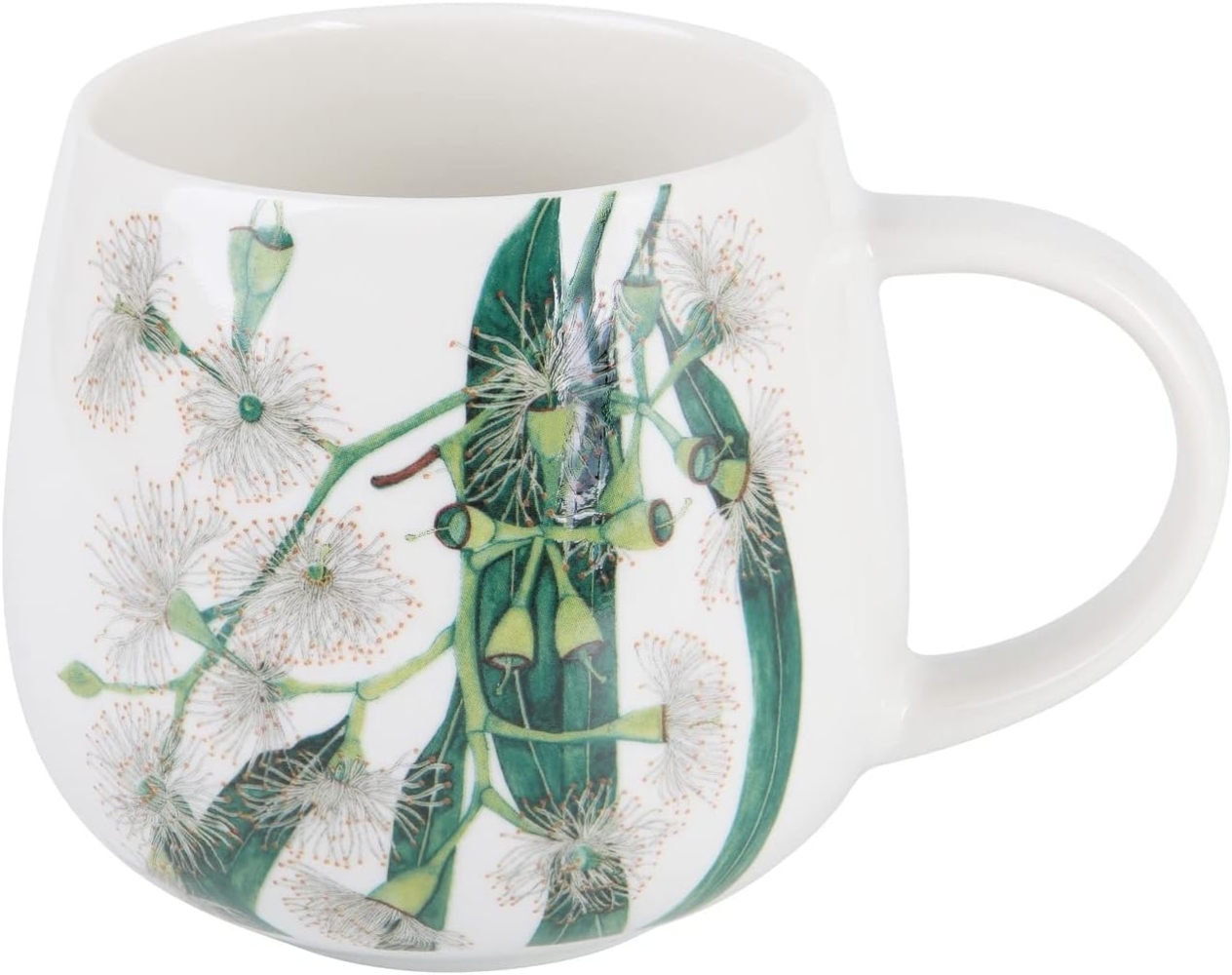 Maxwell & Williams DX1302 Becher 400 ml GOLDEN SUMMER Eukalyptus, Porzellan, in Geschenkbox Bild 1
