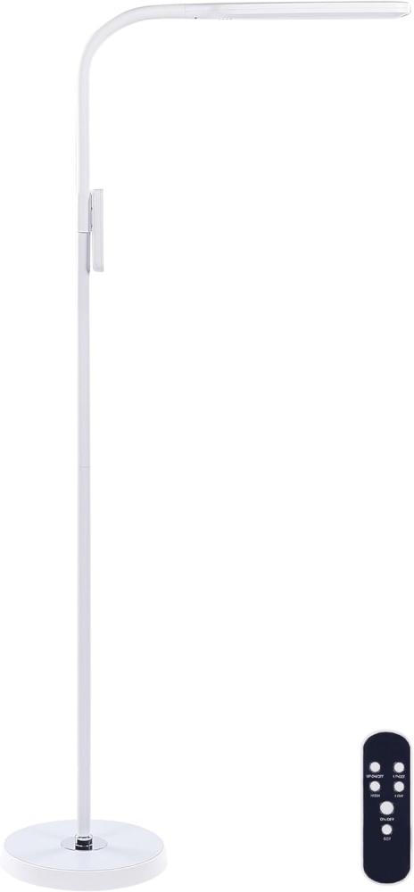 Stehlampe LED weiß 160 cm rechteckig mit Fernbedienung ARIES Bild 1