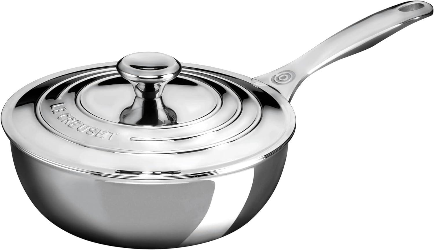 Le Creuset 3-Ply Plus Sautépfanne 20 cm - 20 bis 24 cm Bild 1