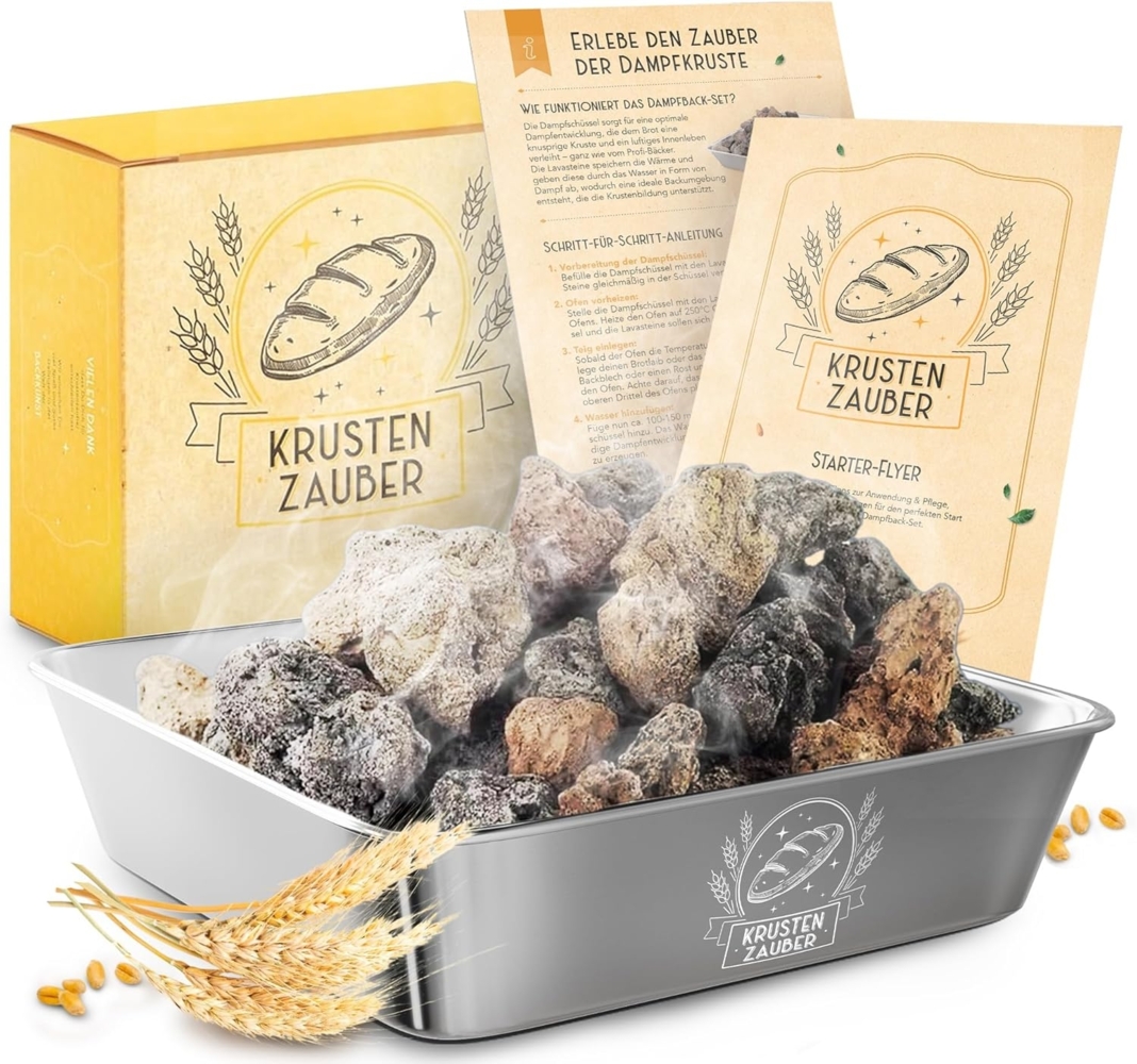 Krustenzauber Brotbackform KRUSTENZAUBER Gusseisen Topf zum Brotbacken & andere Brotbackformen Bild 1